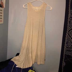 Striped swing dress